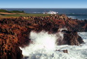 image of rock cliff in Mexico