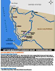 Ensenada Driving Directions