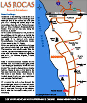 Las Rocas Driving Directions