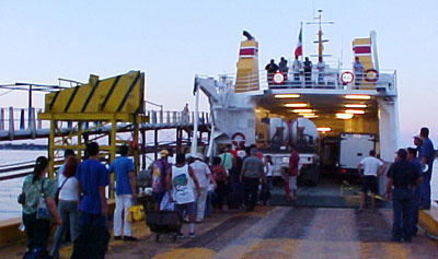 Guaymas to Santa Rosalia Ferry