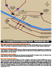 Tijuana Driving Map and Directions